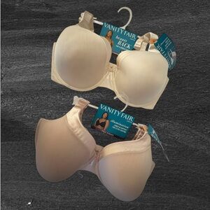 NWT BUNDLE of TWO Vanity Fair Underwire bras